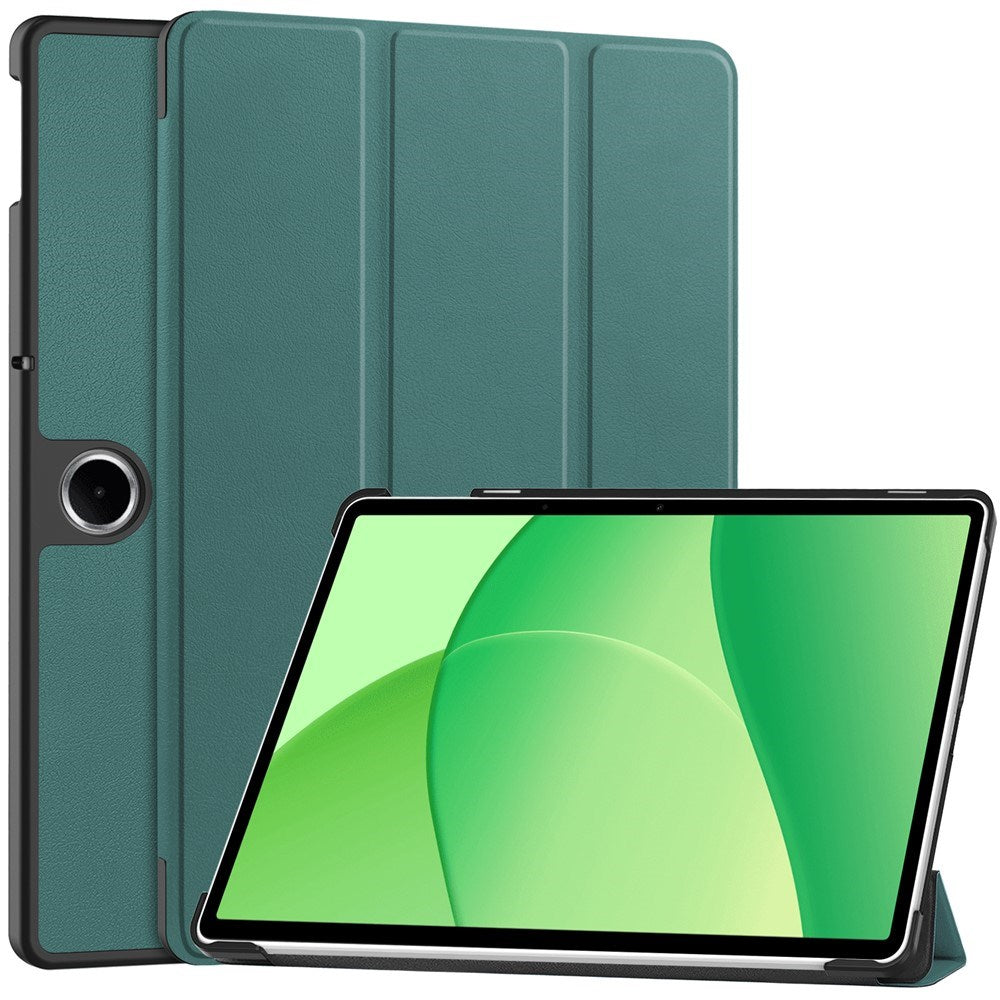 OnePlus Pad Lite EIDERWOOD Leather Flip Case with Stand Function - Green