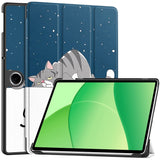 EIDERWOOD OnePlus Pad Lite Faux Leather Flip Case - Cat