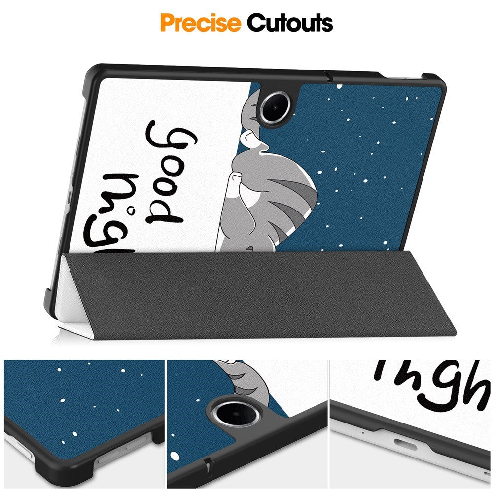 EIDERWOOD OnePlus Pad Lite Faux Leather Flip Case - Cat