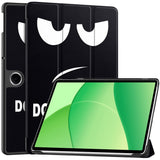 EIDERWOOD OnePlus Pad Lite Faux Leather Flip Case - Don't Touch Me