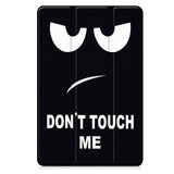 EIDERWOOD OnePlus Pad Lite Faux Leather Flip Case - Don't Touch Me