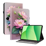 OnePlus Pad Lite EIDERWOOD Leather Flip Case with Motif -  Lotus Flower