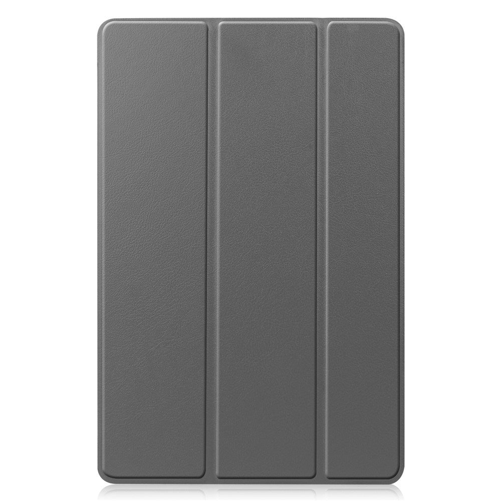 EIDERWOOD Samsung Galaxy Tab S11 / S10 Lite Tri-Fold Faux Leather Flip Case - Grey