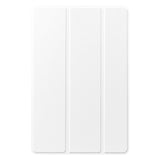 EIDERWOOD Samsung Galaxy Tab S11 / S10 Lite Tri-Fold Faux Leather Flip Case - White