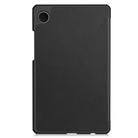 Samsung Galaxy Tab A11 EIDERWOOD Leather Case w. Stand - Black