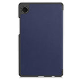 EIDERWOOD Samsung Galaxy Tab A11 Leather Case w. Stand - Blue