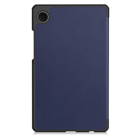 Samsung Galaxy Tab A11 EIDERWOOD Leather Case w. Stand - Blue