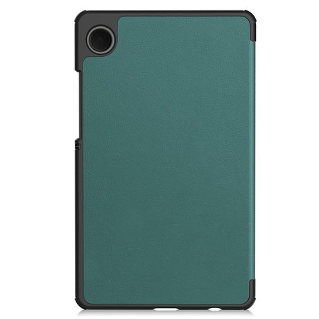 Samsung Galaxy Tab A11 EIDERWOOD Leather Case w. Stand - Green
