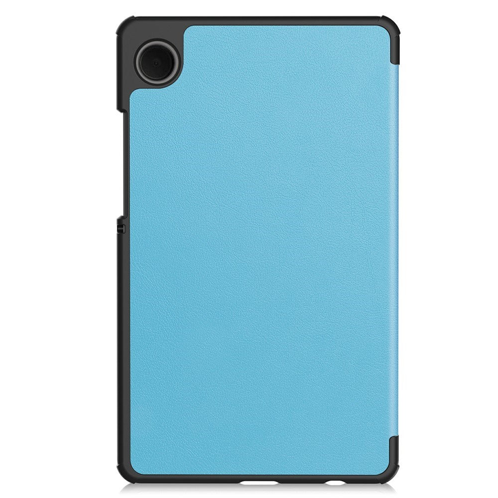 EIDERWOOD Samsung Galaxy Tab A11 Leather Case w. Stand - Light Blue