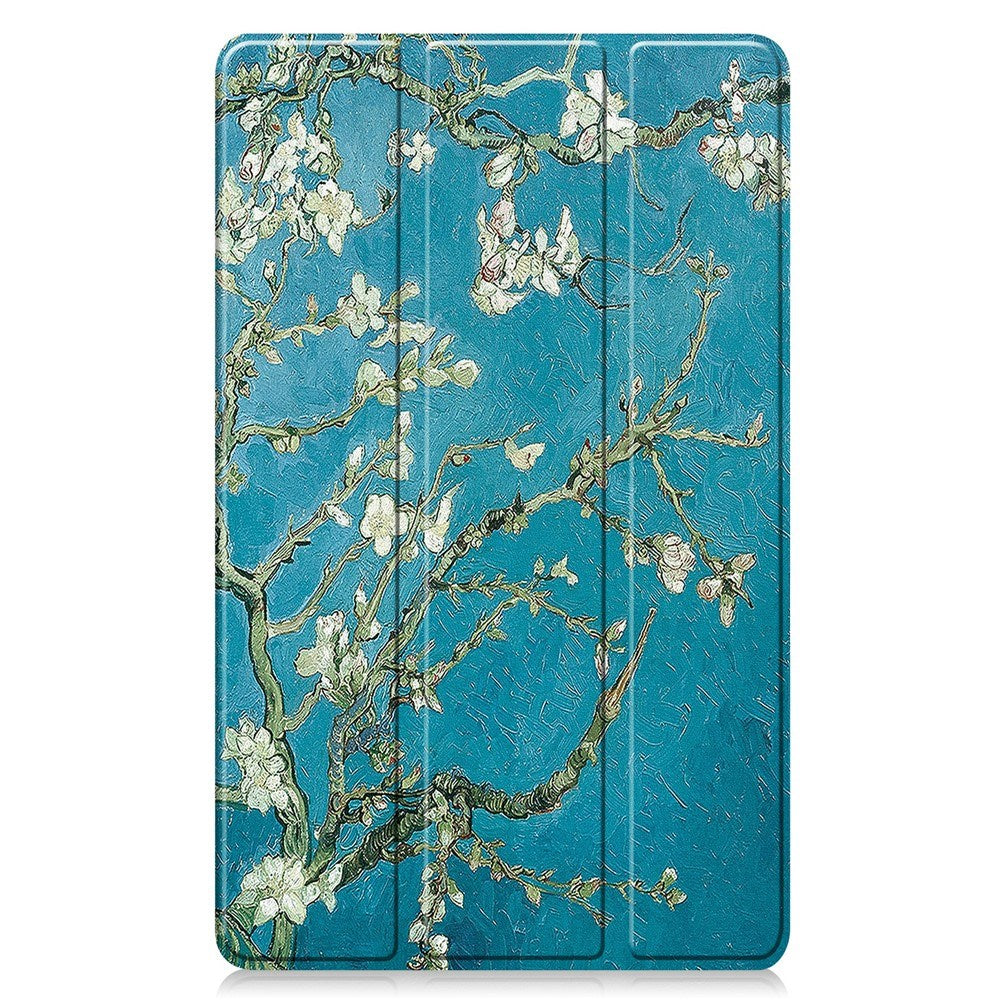 EIDERWOOD Samsung Galaxy Tab A11 Faux Leather Flip Case with Motif - Flowers