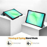 EIDERWOOD Samsung Galaxy Tab A11 Faux Leather Flip Case with Motif - Unicorn