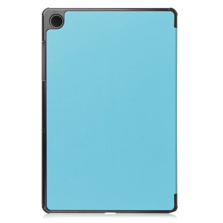 Samsung Galaxy Tab A11+ (Plus) EIDERWOOD Faux Leather Case with Stand - Light Blue
