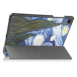 Samsung Galaxy Tab A11+ (Plus) EIDERWOOD Faux Leather Flip Case with Motif - Starry Sky