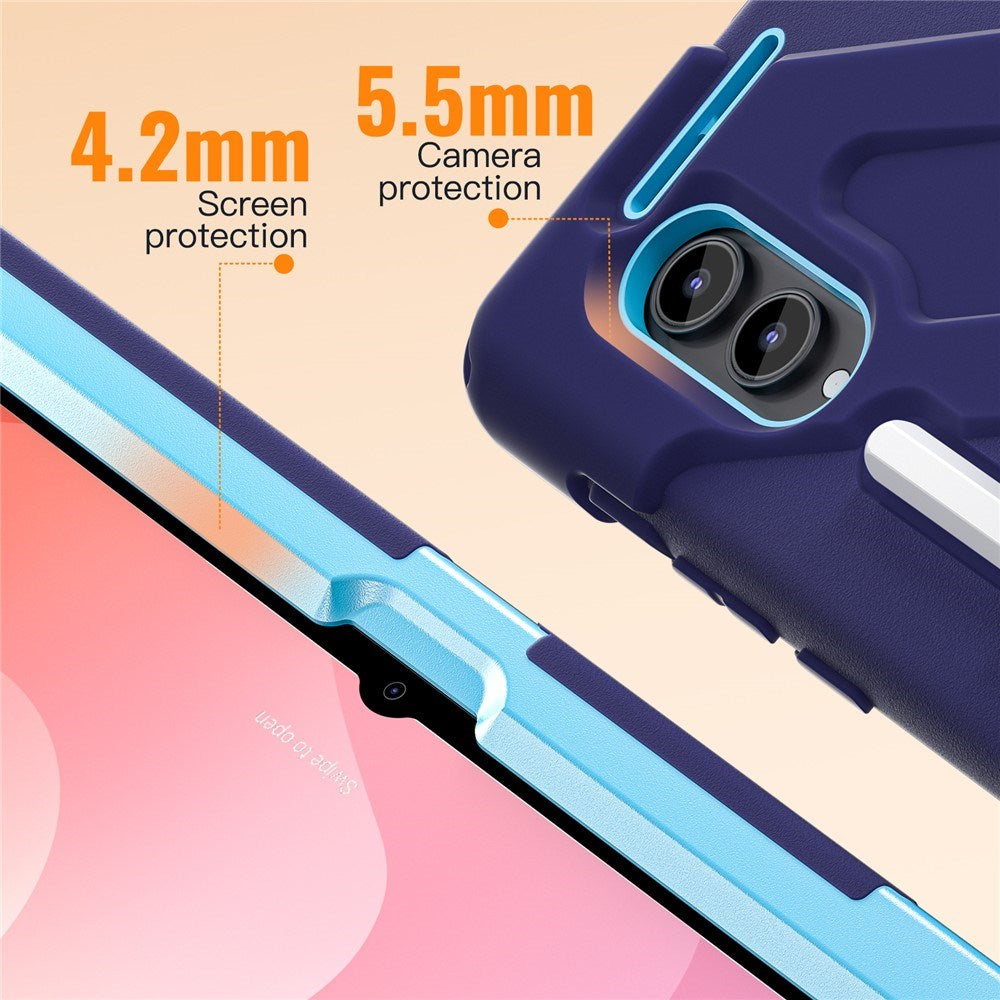Samsung Galaxy Tab S12 Ultra / S11 Ultra EIDERWOOD Tough Case w. Kickstand - Blue