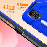 Samsung Galaxy Tab S12 Ultra / S11 Ultra EIDERWOOD Tough Case w. Kickstand - Blue / Black