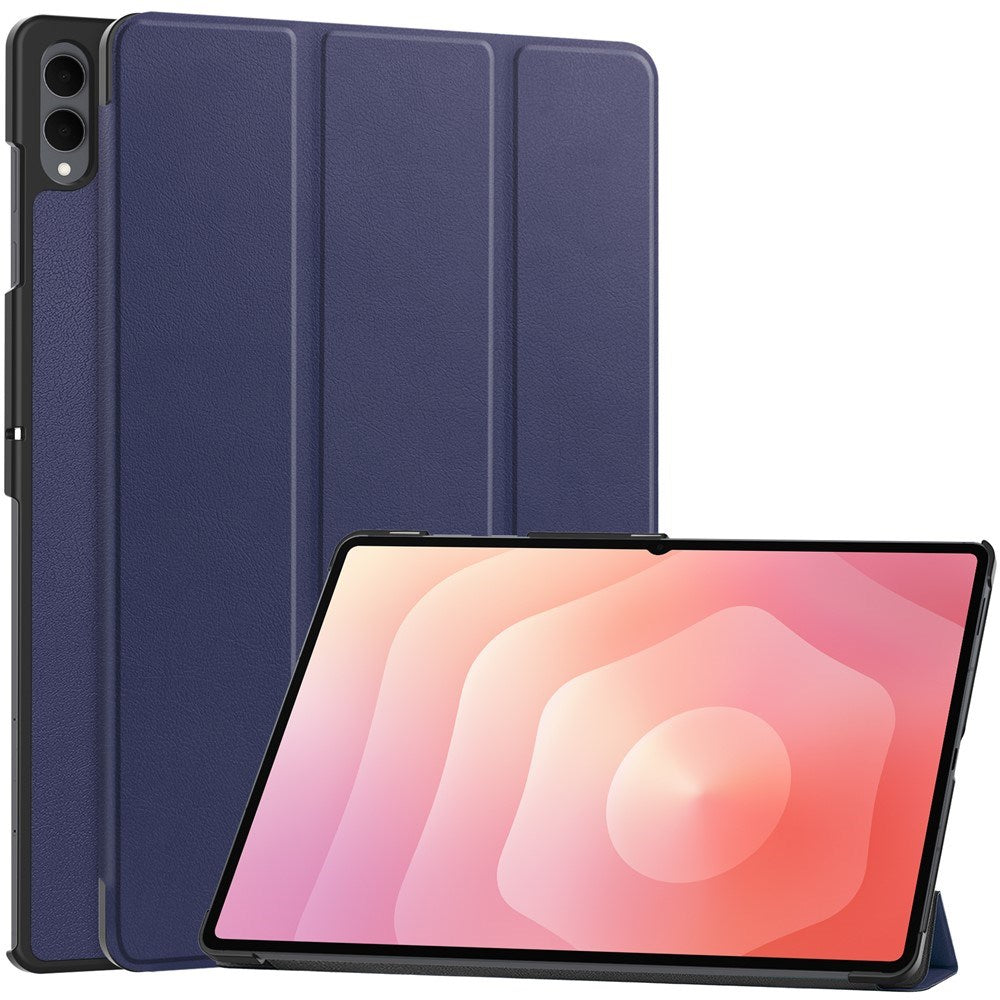 Samsung Galaxy Tab S11 Ultra EIDERWOOD Leather Case w. Stand - Blue