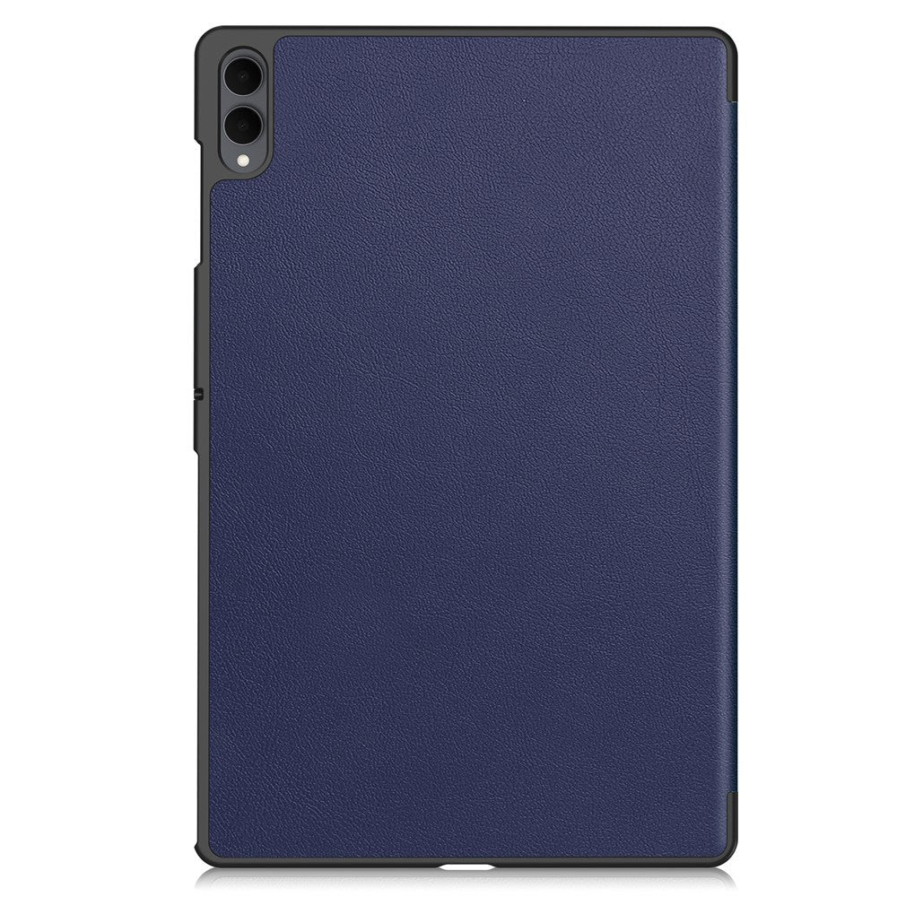 Samsung Galaxy Tab S11 Ultra EIDERWOOD Leather Case w. Stand - Blue
