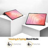 Samsung Galaxy Tab S11 Ultra EIDERWOOD Leather Case w. Stand - Rose Gold