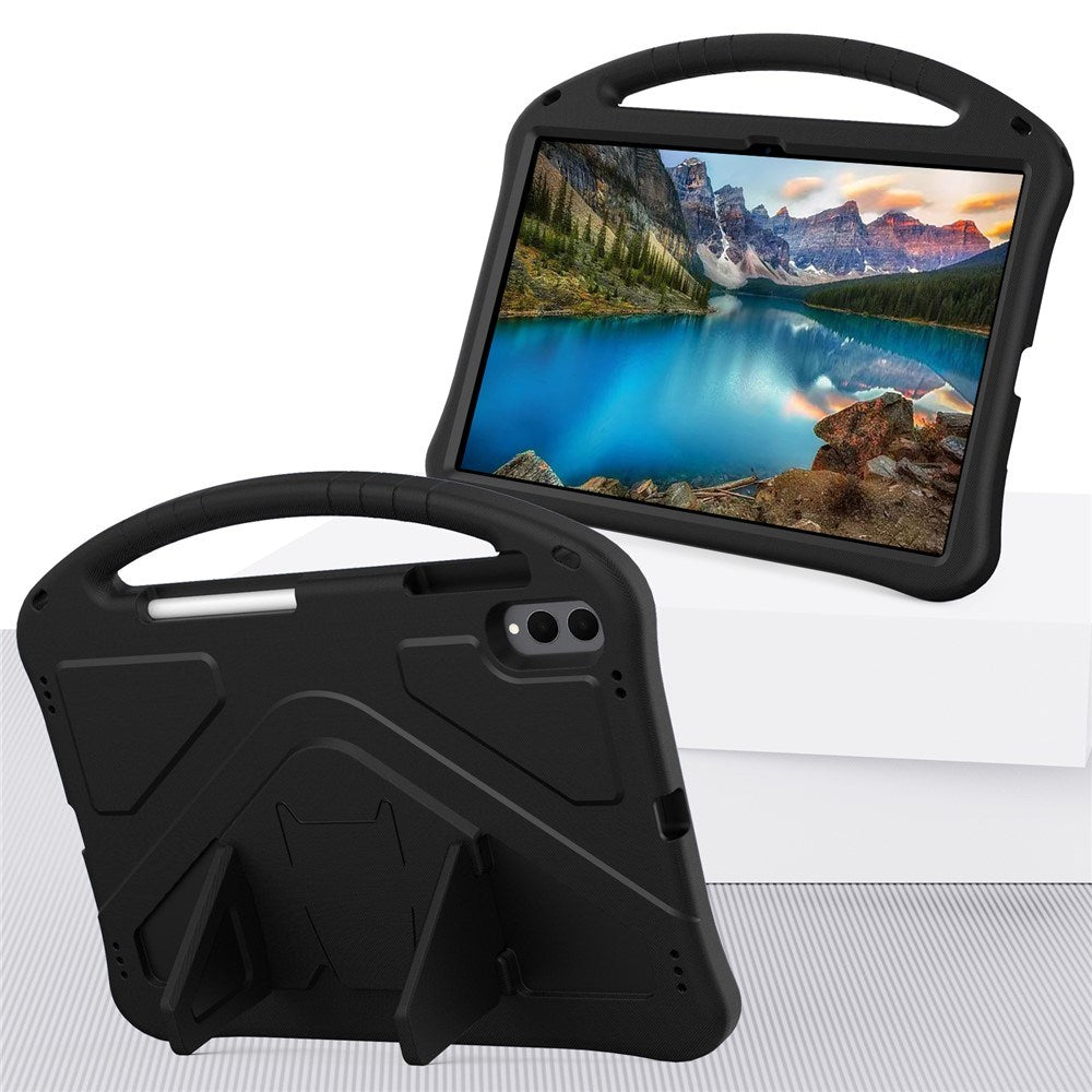 Samsung Galaxy Tab S11 Ultra EIDERWOOD Kids Case with Stand Function - Black