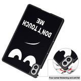 Xiaomi Redmi Pad 2 Pro EIDERWOOD Leather Flip Case with Motif - "Don't Touch Me"