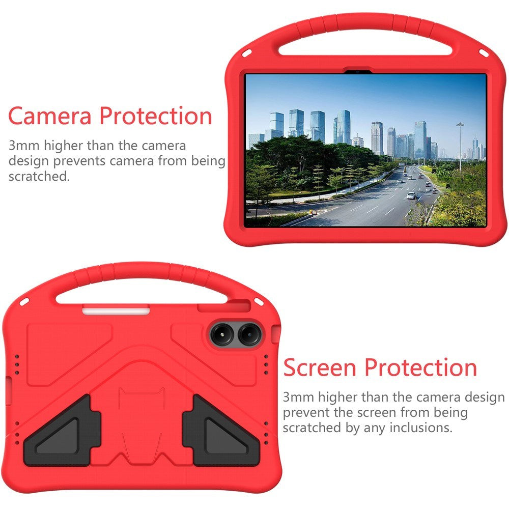 Xiaomi Redmi Pad 2 Pro EIDERWOOD Kids Case with Kickstand - Red