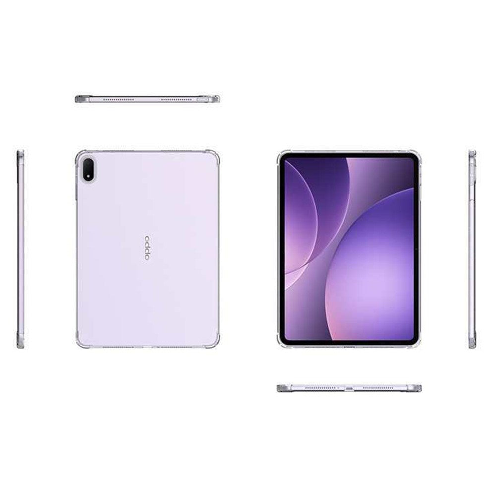 Oppo Pad 5 EIDERWOOD Flexible Plastic Case with Shock-Absorbing Corners - Transparent