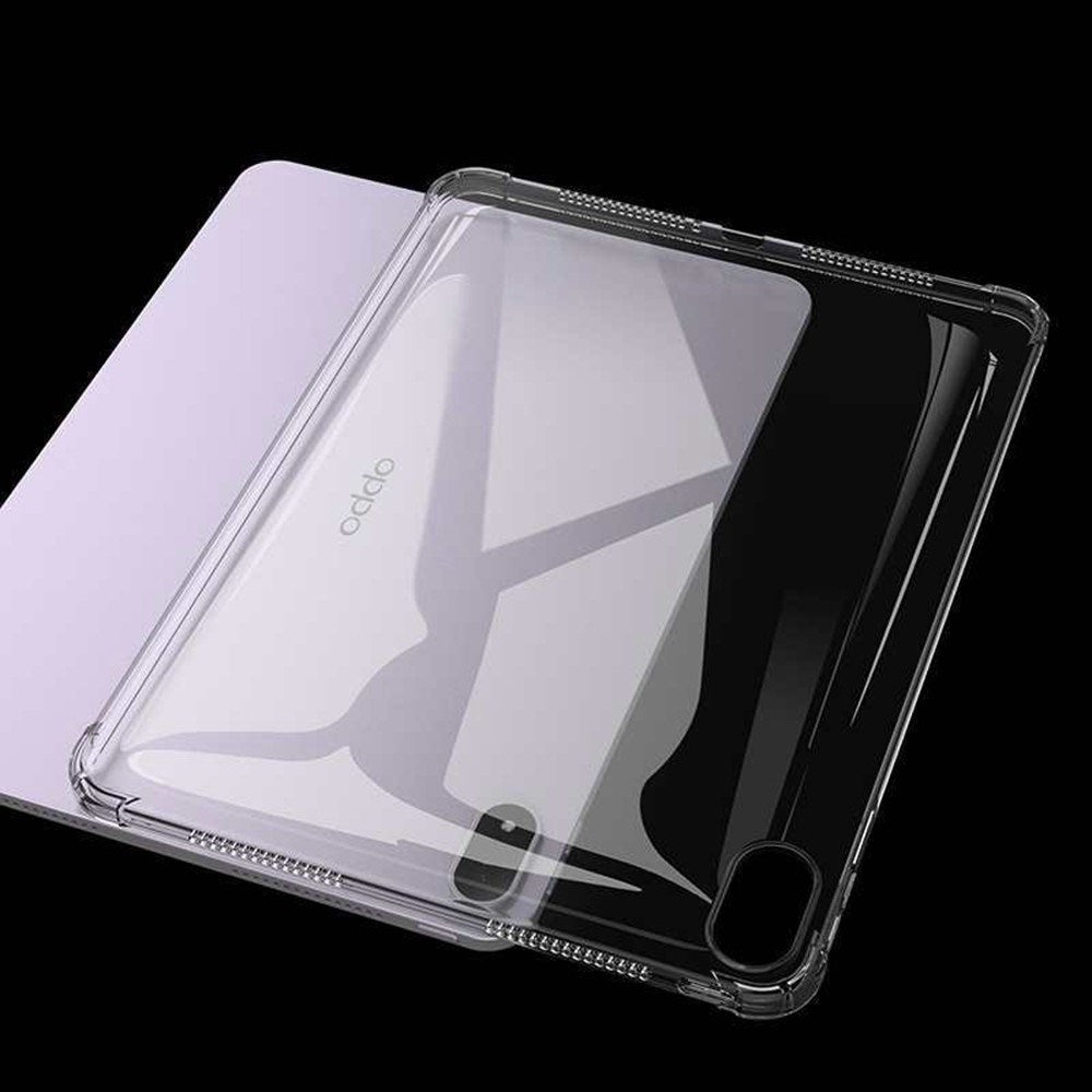 Oppo Pad 5 EIDERWOOD Flexible Plastic Case with Shock-Absorbing Corners - Transparent