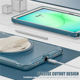 Samsung Galaxy Tab A11+ (Plus) EIDERWOOD Shockproof Case with 360 Degree Rotatable Kickstand - Green