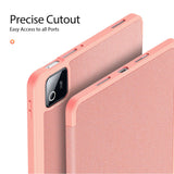 Xiaomi Pad 8 / 8 Pro / 7 / 7 Pro DUX DUCIS Tri-Fold Faux Leather Flip Case - Pink