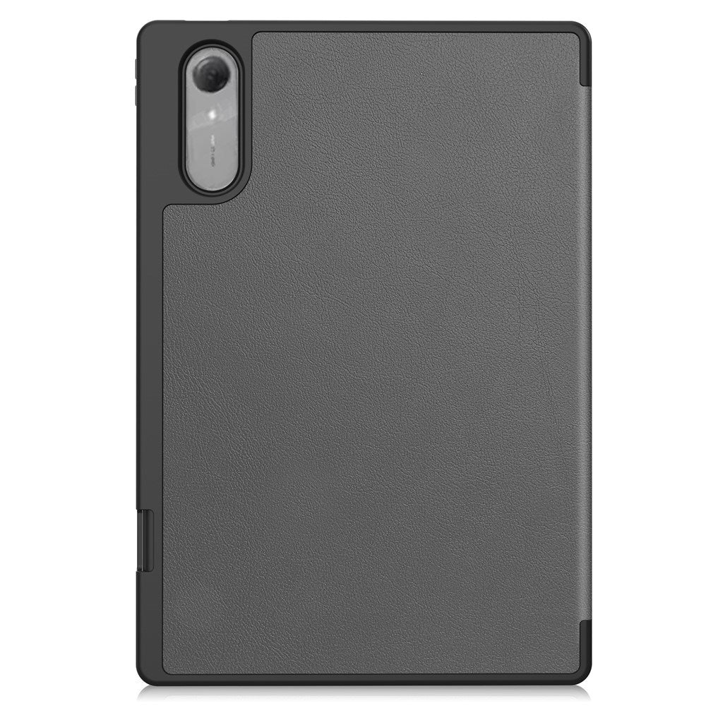 Lenovo Idea Tab Pro (2. Gen.) 13" EIDERWOOD Faux Leather Flip Case with Stand Function & Pencil Holder - Grey