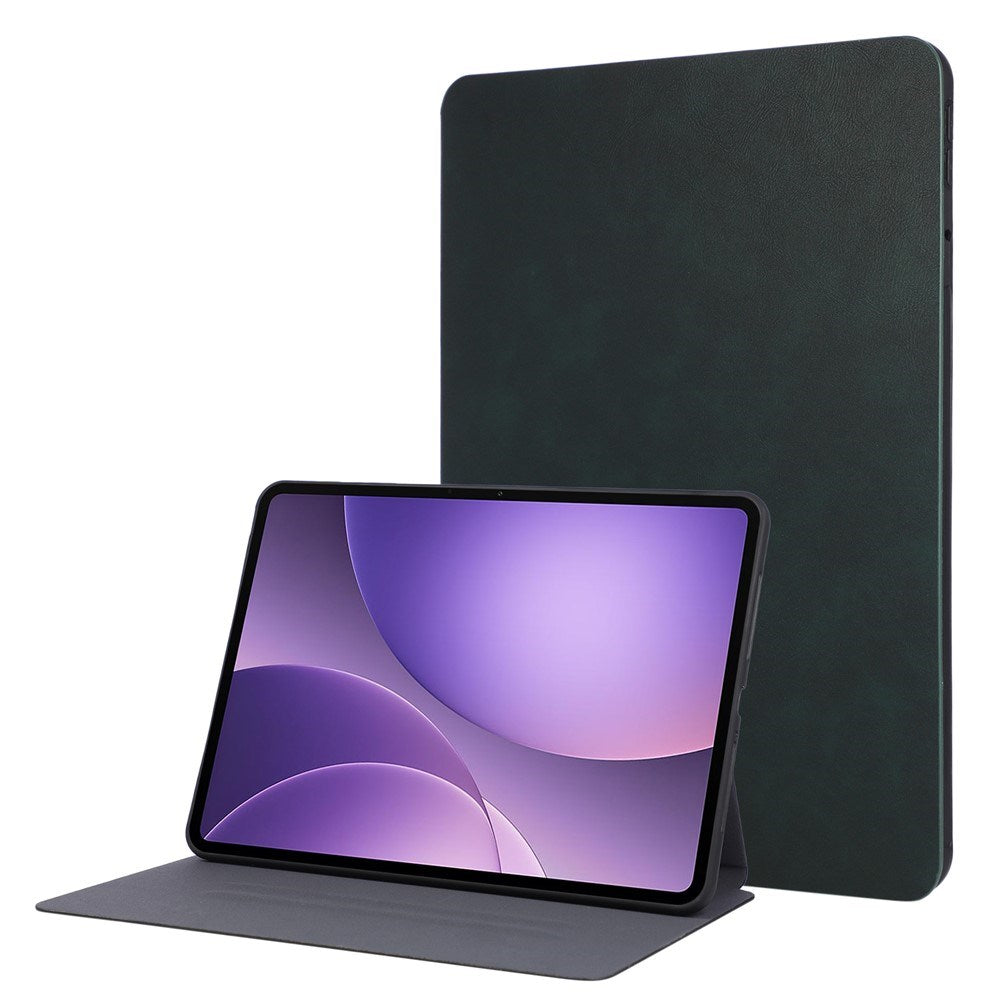 OPPO Pad 5 EIDERWOOD Faux Leather Flip Case w. Stand Function - Green