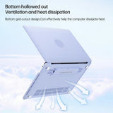 EIDERWOOD MacBook Neo 13 A18 Pro (2026) Case with Stand Function - White