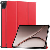 OnePlus Pad 4 EIDERWOOD Faux Leather Flip Case - Red