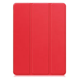 OnePlus Pad 4 EIDERWOOD Faux Leather Flip Case - Red