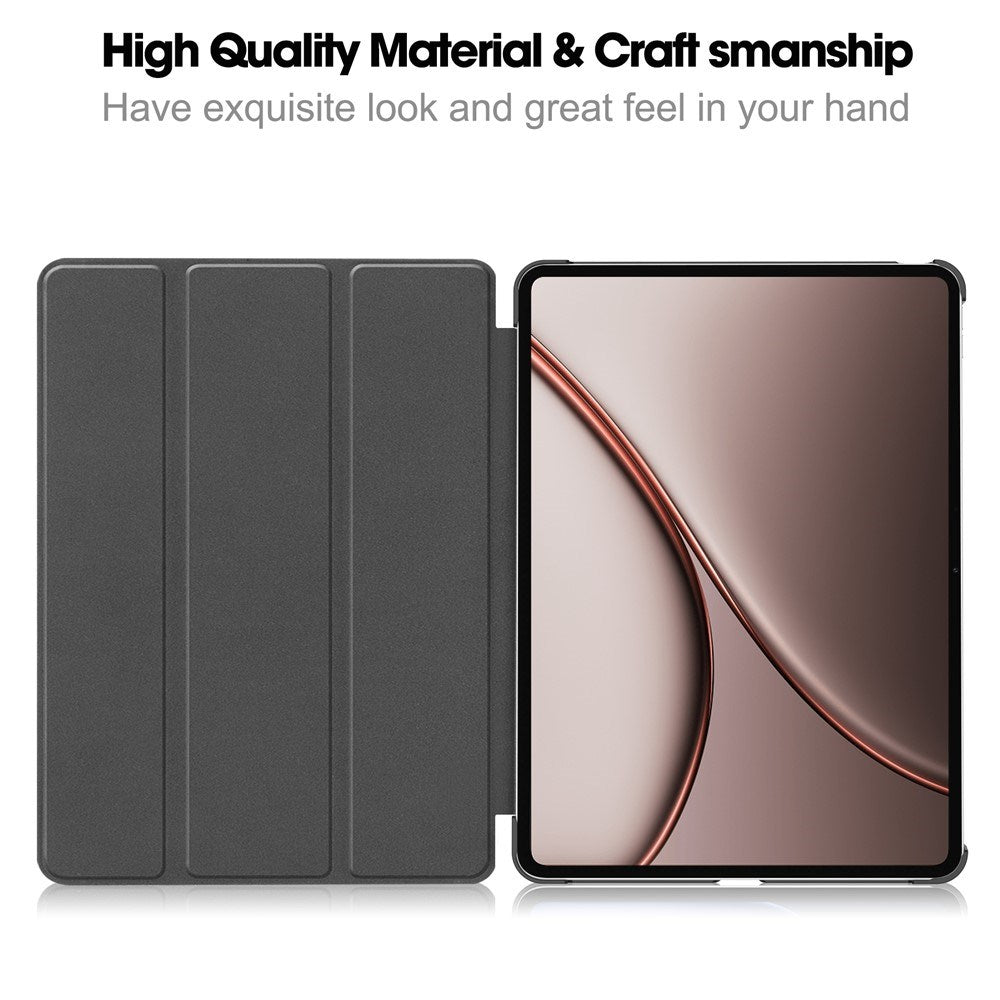OnePlus Pad 4 EIDERWOOD Faux Leather Flip Case - Rose Gold