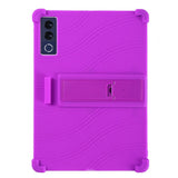 Lenovo Yoga Tab Plus Gen 2 13" EIDERWOOD Rugged Silicone Case with Adjustable Kickstand & Shock-Absorbing Corners - Purple
