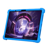 Lenovo Yoga Tab Gen 2 11.1" EIDERWOOD Rugged Silicone Case with Adjustable Kickstand & Shock-Absorbing Corners - Blue