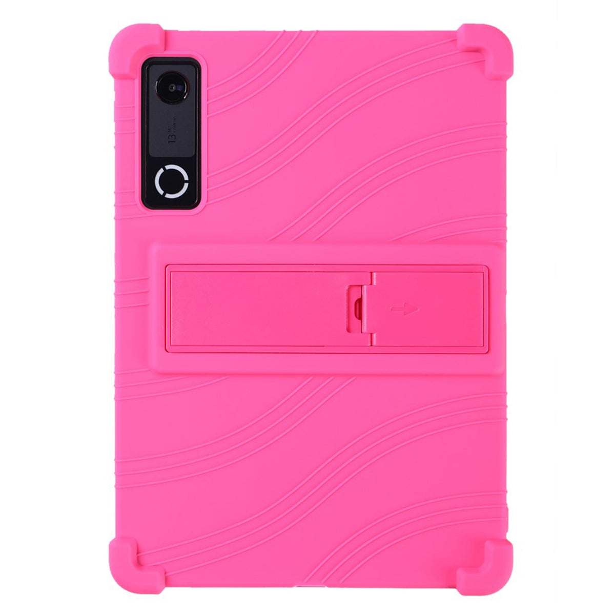 Lenovo Yoga Tab Gen 2 11.1" EIDERWOOD Rugged Silicone Case with Adjustable Kickstand & Shock-Absorbing Corners - Pink