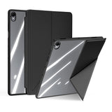 Samsung Galaxy Tab S12+ (Plus) DUX DUCISOrigami Hybrid Faux Leather Flip Case - Black