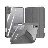 iPad Mini (2026) 8th Gen. DUX DUCIS MAGI Origami Hybrid Flip Case with Stand - Grey