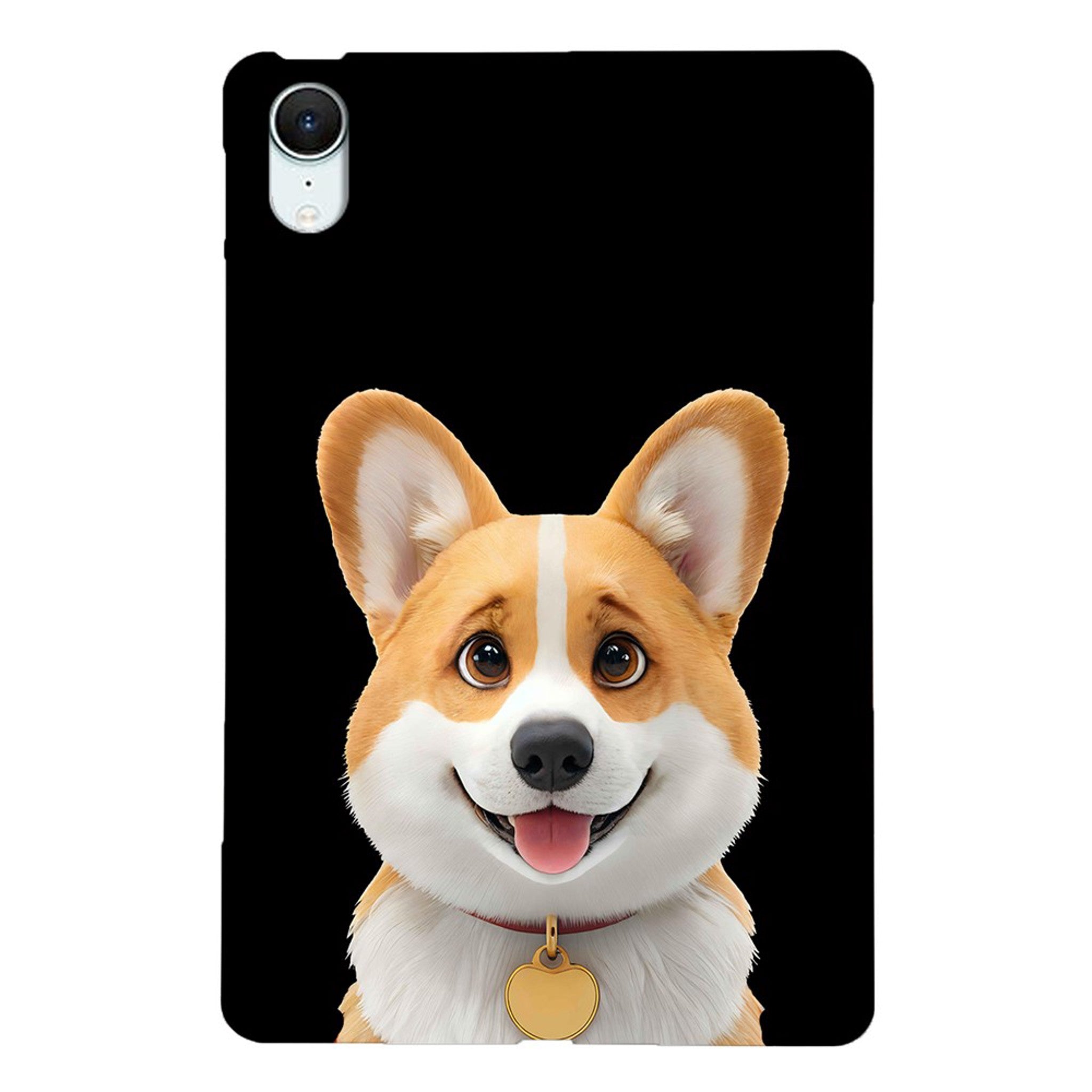 iPad Mini (2026) EIDERWOOD Flexible Plastic Case - Corgi Dog