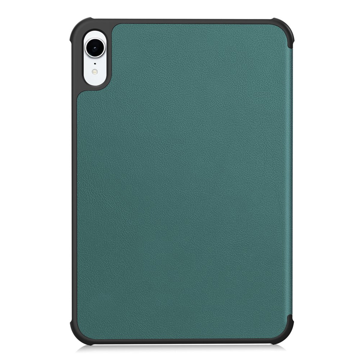 iPad Mini (2026) 8th Gen. EIDERWOOD Faux Leather Tri-Fold Flip Case with Stand Function - Green