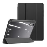 iPad Mini (2026) 8th Gen. DUX DUCIS TOBY Tri-Fold Faux Leather Flip Case with Stand - Black