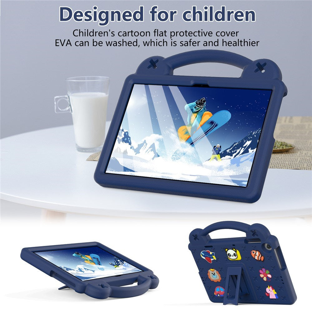 Lenovo Tab M10 (3. Gen) 10.1" (TB-328F/TB-328X) Kids Case w. Kickstand & Hand Holder - Dark Blue