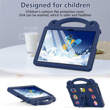 Lenovo Tab M10 (3. Gen) 10.1" (TB-328F/TB-328X) Kids Case w. Kickstand & Hand Holder - Dark Blue
