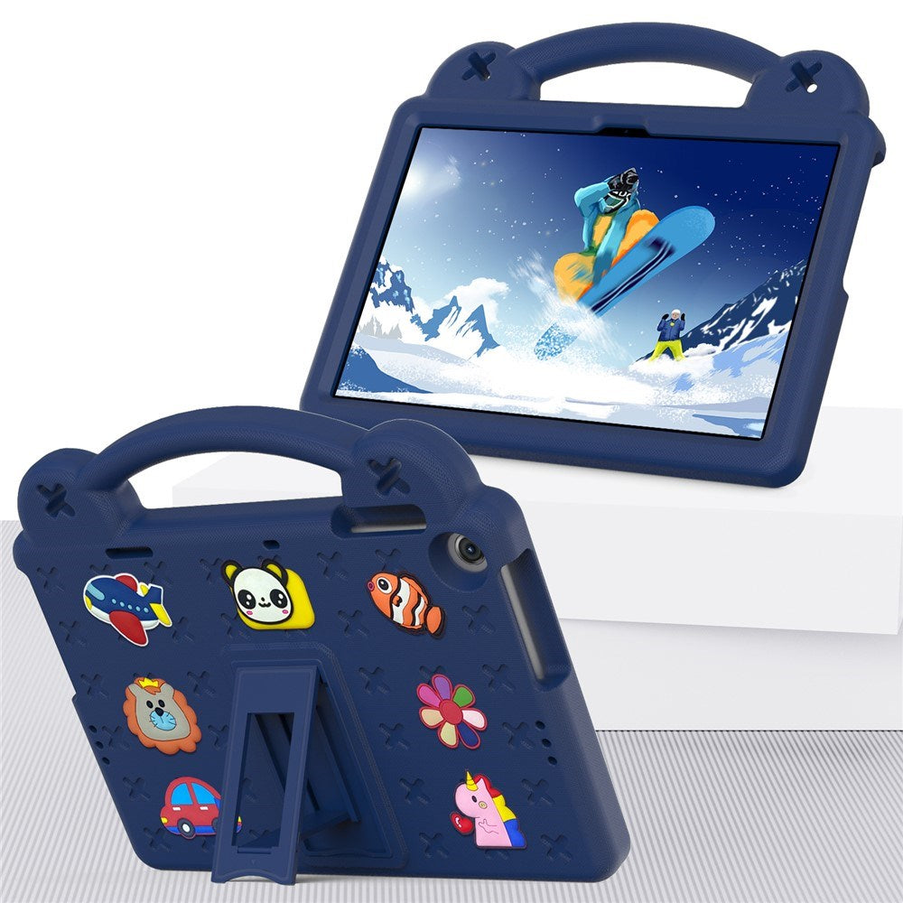 Lenovo Tab M10 (3. Gen) 10.1" (TB-328F/TB-328X) Kids Case w. Kickstand & Hand Holder - Dark Blue