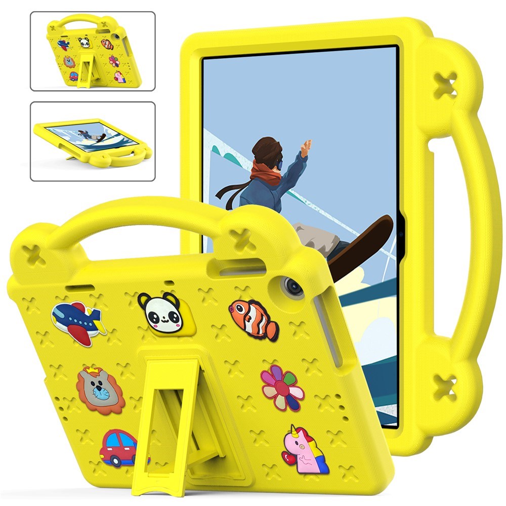 Lenovo Tab M10 (3. Gen) 10.1" (TB-328F/TB-328X) Kids Case w. Kickstand & Hand Holder - Yellow