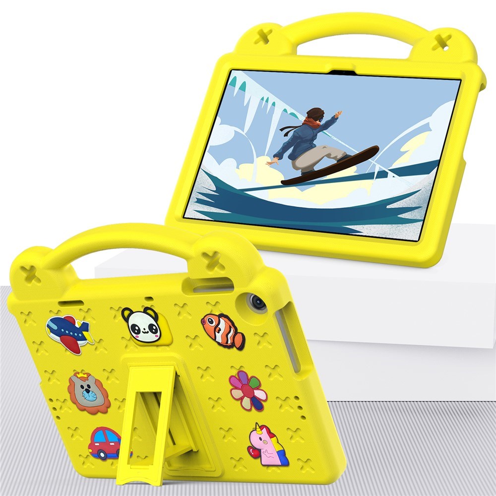 Lenovo Tab M10 (3. Gen) 10.1" (TB-328F/TB-328X) Kids Case w. Kickstand & Hand Holder - Yellow
