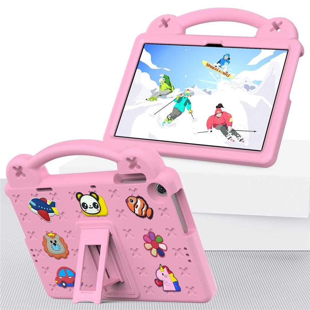 Lenovo Tab M10 (3. Gen) 10.1" (TB-328F/TB-328X) Kids Case w. Kickstand & Hand Holder - Pink