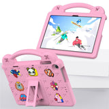 Lenovo Tab M10 (3. Gen) 10.1" (TB-328F/TB-328X) Kids Case w. Kickstand & Hand Holder - Pink